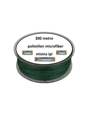 Misina 300m Polietilen Microfiber 2.0 Ip Misina Yeşil